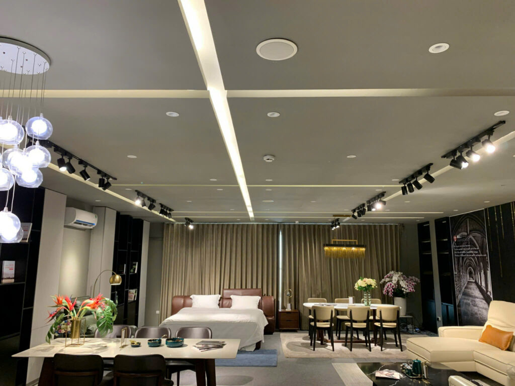 Bộ Loa Âm Trần HiFi 30W Kèm Âm Ly 4 Kênh Yamaha