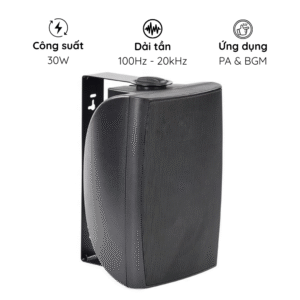 Loa hộp Kacaudio 137B - Loa treo tường chính hãng