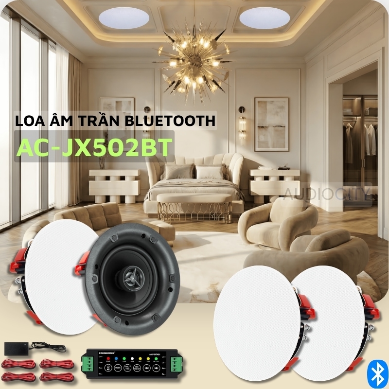 Loa Âm Trần Bluetooth AC-JX502BT chính hãng