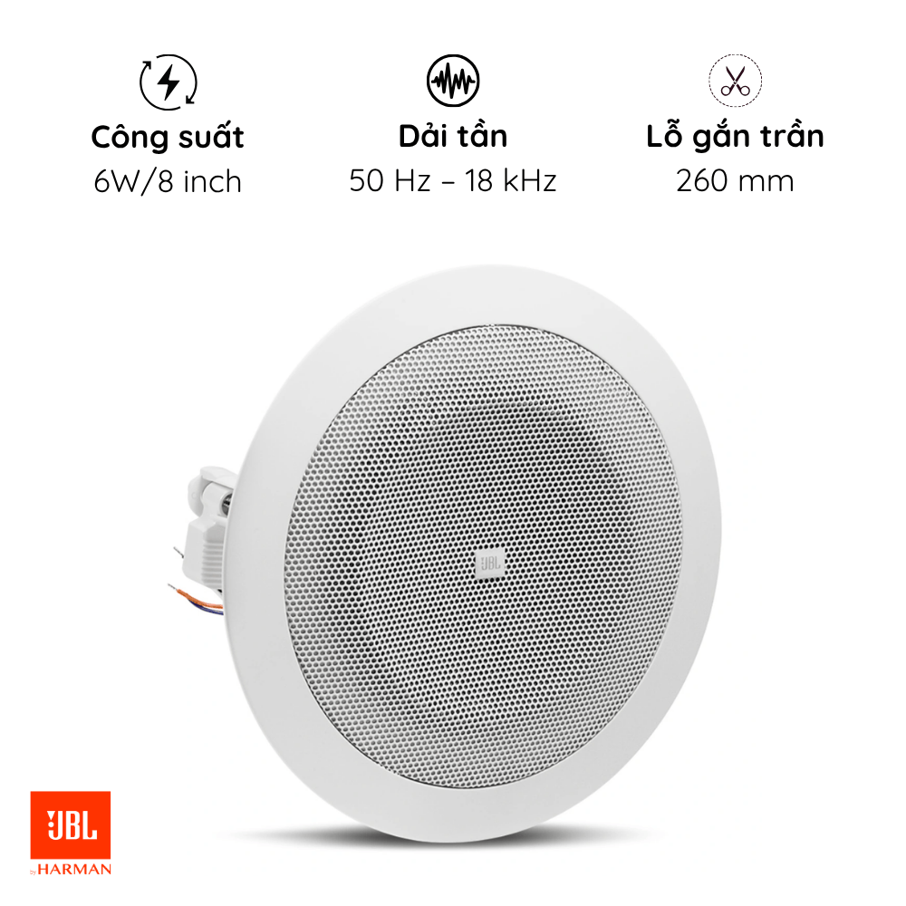 Loa âm trần JBL 8128 chính hãng