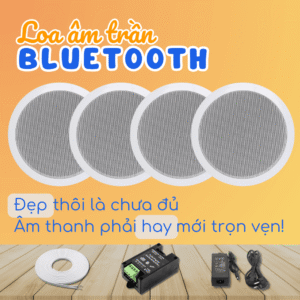 Loa Âm Trần Bluetooth AC-104BT chính hãng