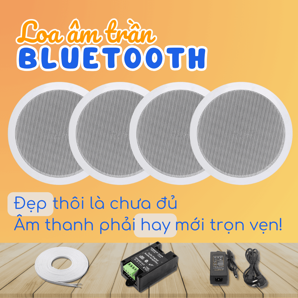 Loa Âm Trần Bluetooth AC-104BT chính hãng