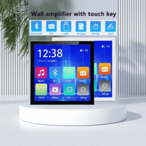 Amply Bluetooth gắn tường cảm ứng 4 inch AudioCity Z90 tích hợp nhiều kết nối