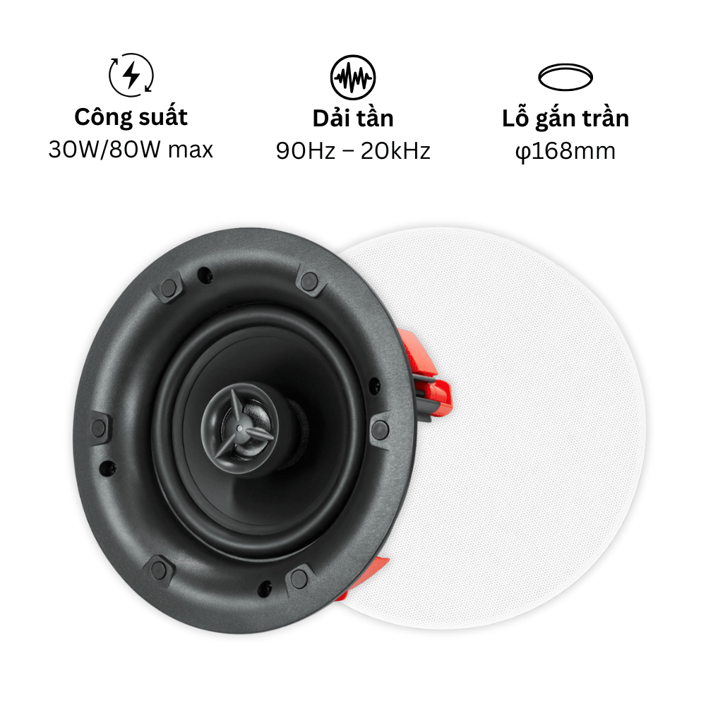 loa âm trần không viền TL-JX502 chính hãng