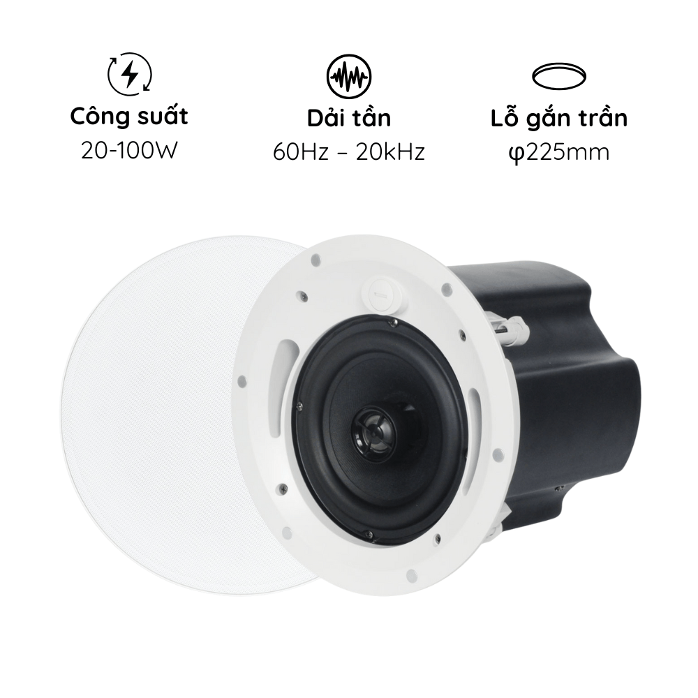 Loa âm trần Tianlai TL-386H chính hãng