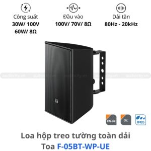 Loa hộp treo tường Toa F-05BT-WP-UE chính hãng