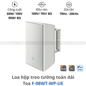Loa hộp treo tường Toa F-08WT-WP-UE chính hãng