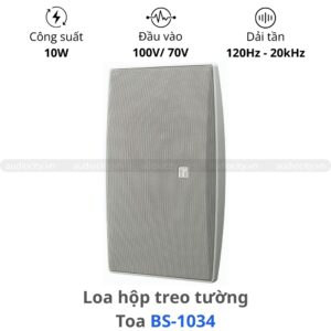 Loa Hộp Treo Tường TOA BS-1034 chính hãng