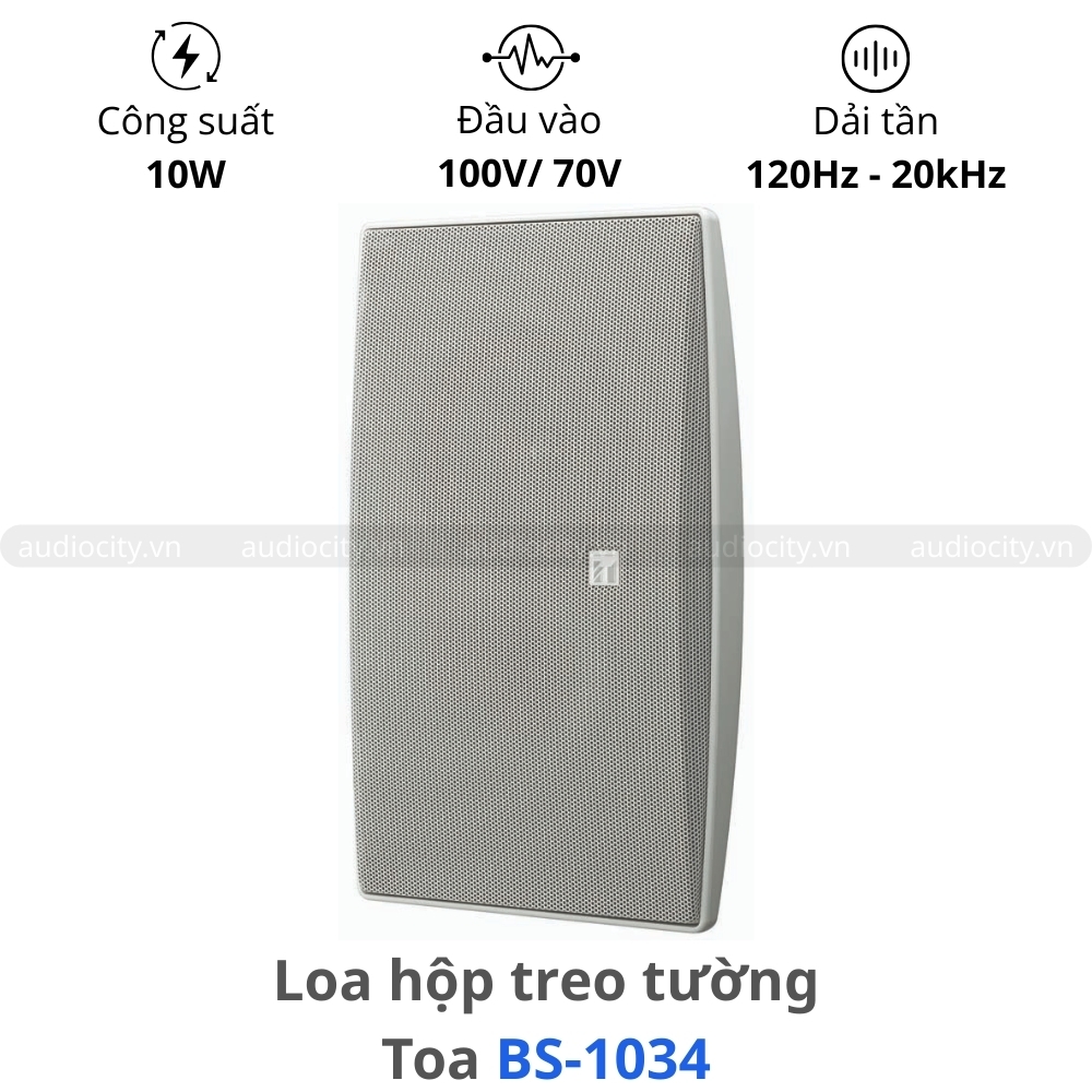 Loa Hộp Treo Tường TOA BS-1034 chính hãng