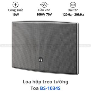 Loa Hộp Treo Tường TOA BS-1034S chính hãng