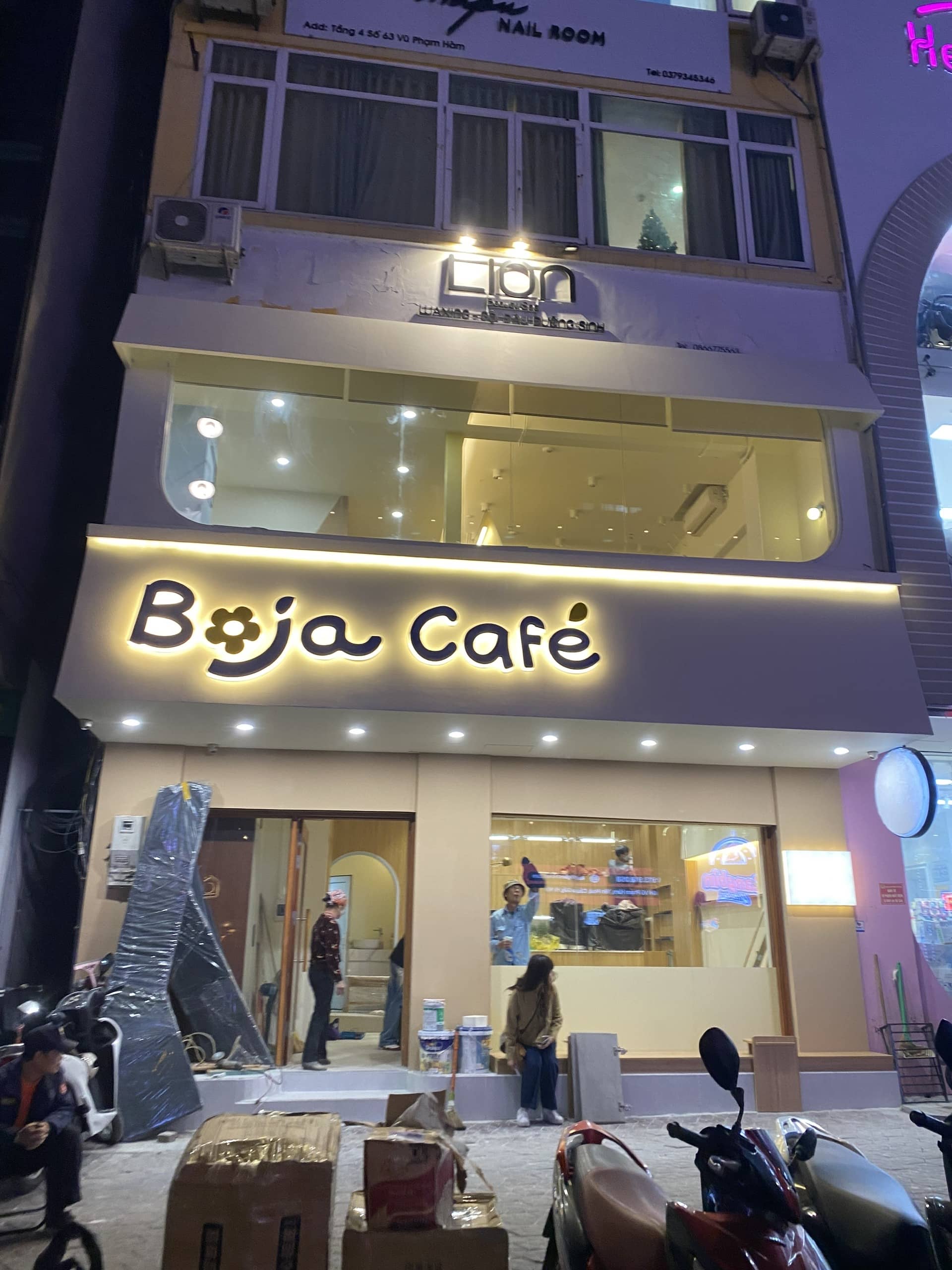 Khảo sát công trình lắp loa treo tường 30w cho quán cafe Boja