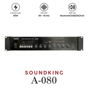 Amply Soundking A-080 chính hãng, 6 vùng zone