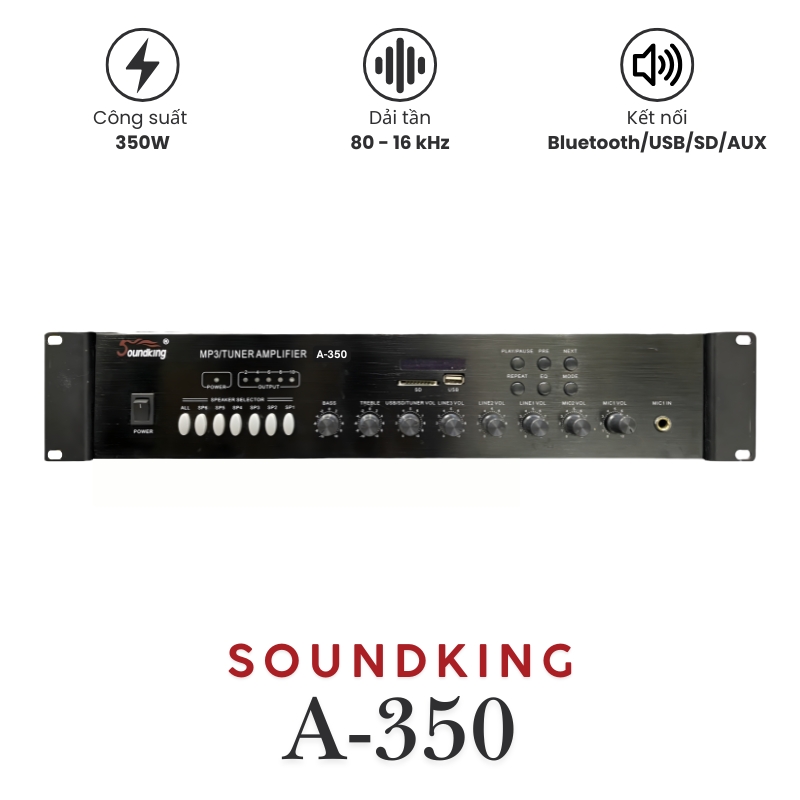 Amply Soundking A-350 chính hãng