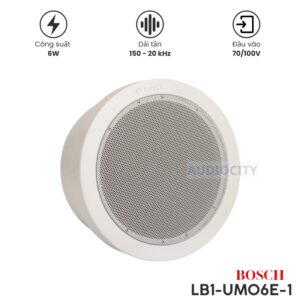 Loa Hộp Kim Loại Bosch LB1-UM06E-1 (6W) Chuẩn EN 54-24 chính hãng