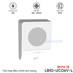 Loa Hộp Bosch LB10-UC06V-L (6W) Có Chiết Áp - Màu Trắng