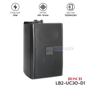 Loa Hộp Bosch LB2-UC30-D1 (30W) Cao Cấp - Màu Đen