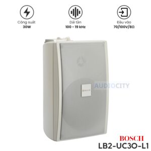 Loa Hộp Bosch LB2-UC30-L1 (30W) Cao Cấp - Màu Trắng chính hãng