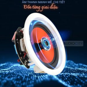 Loa âm trần bluetooth AC-704BT thiết kế đồng trục
