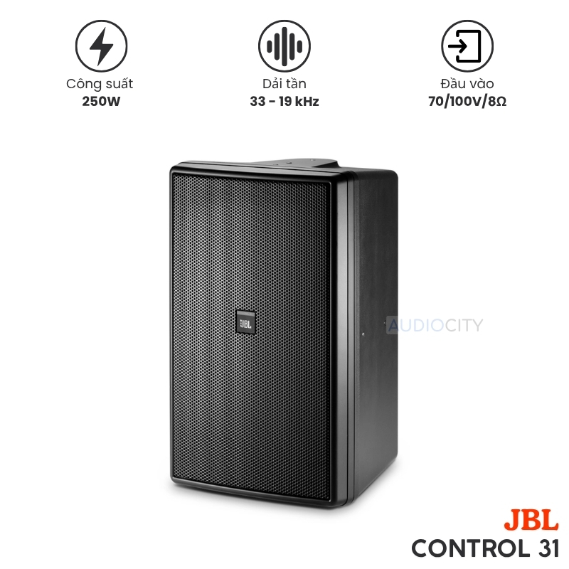 Loa JBL Control 31 Chính Hãng - Bass 10 Inch Siêu Trầm 250W