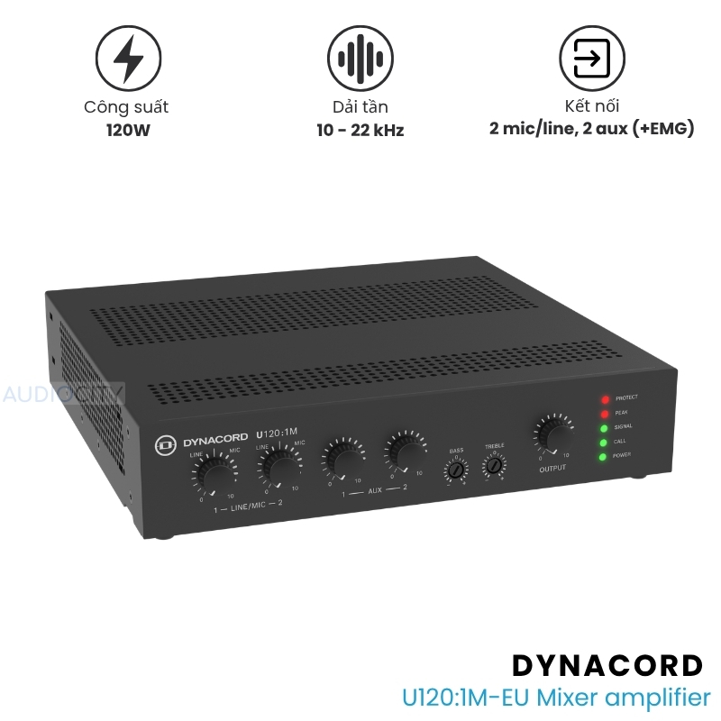 Amply Dynacord U120:1M-EU Chính Hãng