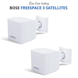 Loa vệ tinh Bose Freespace 3 treo tường màu trắng